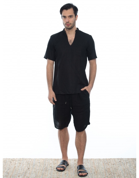 XAGON MAN Chino Βερμούδα 2V58700 Μαύρο XAGON MAN - 13