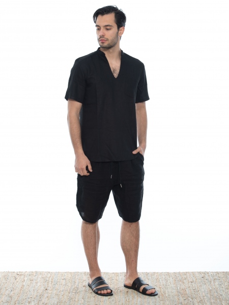 XAGON MAN Chino Bermuda 2V58700 Black XAGON MAN - 15