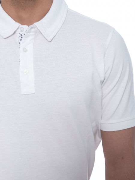 OVER-D T-shirt Polo πικέ OE1S2S2O06 Λευκό OVER-D - 5