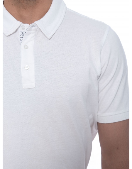 OVER-D T-shirt Polo πικέ OE1S2S2O06 Λευκό OVER-D - 5