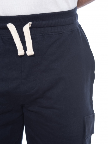 OVER-D Cargo Βερμούδα μακό OE1S2S2S06 Μπλε OVER-D - 5