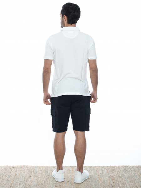 OVER-D Cargo Βερμούδα μακό OE1S2S2S06 Μπλε OVER-D - 7