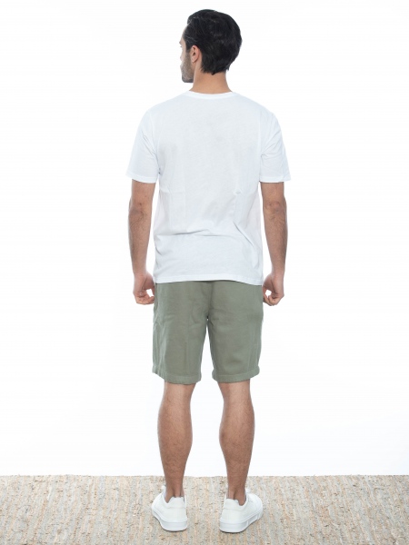 XAGON MAN Chino Bermuda 2FXAGA46 Olive XAGON MAN - 7