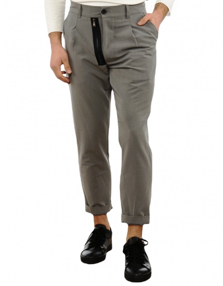 OVER-D Pants Chino OM796PN Gray OVER-D - 9