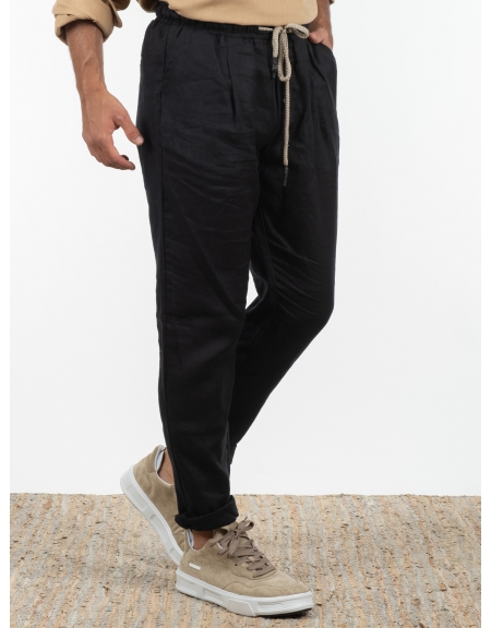 OVER-D Chino Παντελόνι OE1S2S2P28 Μαύρο OVER-D - 3