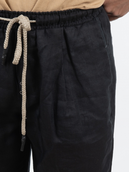 OVER-D Chino Παντελόνι OE1S2S2P28 Μαύρο OVER-D - 5