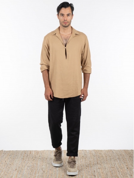 OVER-D Chino Παντελόνι OE1S2S2P28 Μαύρο OVER-D - 6