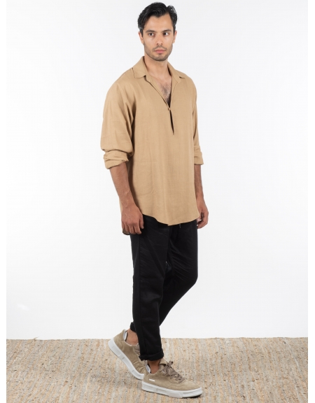 OVER-D Chino Παντελόνι OE1S2S2P28 Μαύρο OVER-D - 8