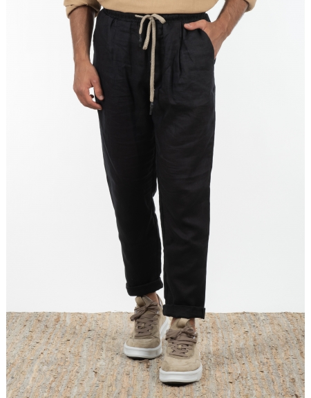 OVER-D Chino Παντελόνι OE1S2S2P28 Μαύρο OVER-D - 10