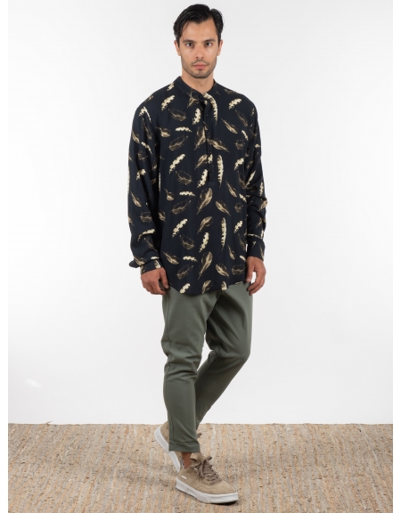 19 ATHENS Chino Trousers K22-1036 Khaki NINETEEN - 8