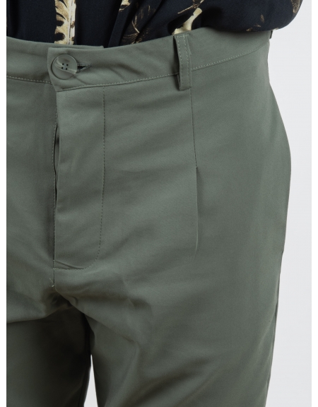 19 ATHENS Chino Trousers K22-1036 Khaki NINETEEN - 5