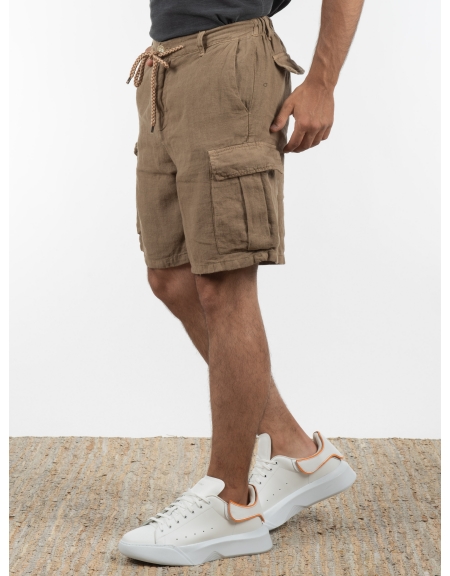 OVER-D Chino Bermuda OT1S2S2S09 Beige OVER-D - 4