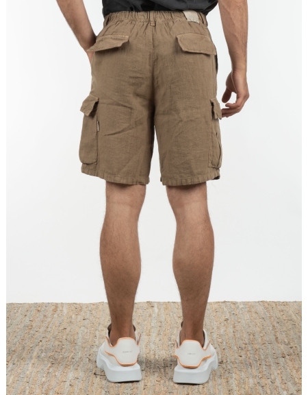 OVER-D Chino Bermuda OT1S2S2S09 Beige OVER-D - 2