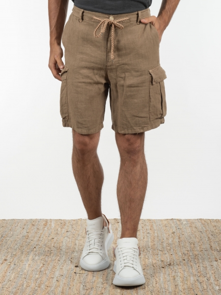 OVER-D Chino Bermuda OT1S2S2S09 Beige OVER-D - 10