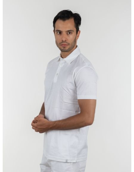 OVER-D T-shirt Polo OC1S0S0O01 White OVER-D - 4