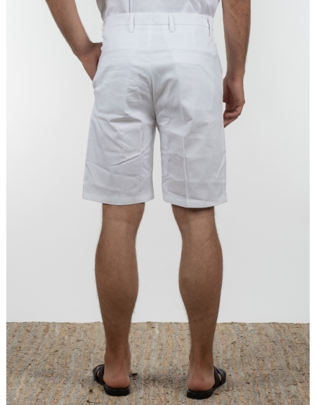 OVER-D Chino Bermuda OE1S2S2S21 White OVER-D - 2