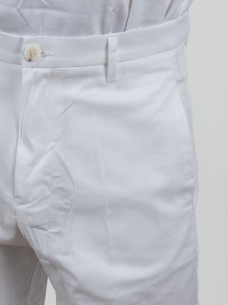 OVER-D Chino Βερμούδα OE1S2S2S21 Λευκό OVER-D - 5