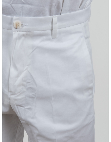 OVER-D Chino Bermuda OE1S2S2S21 White OVER-D - 5