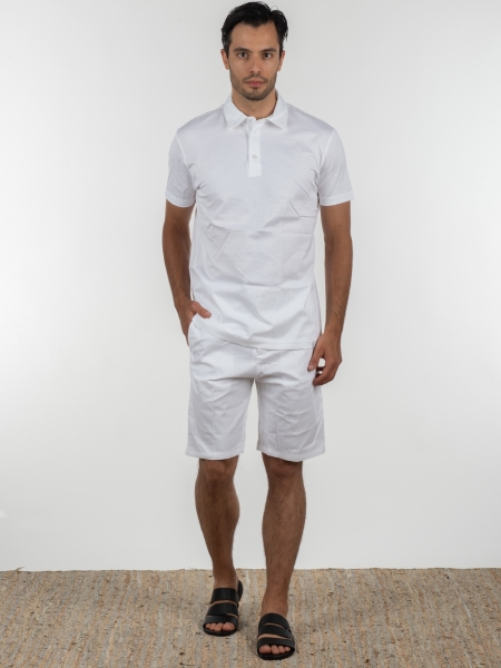 OVER-D Chino Bermuda OE1S2S2S21 White OVER-D - 6