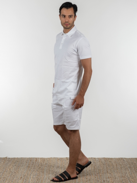 OVER-D Chino Bermuda OE1S2S2S21 White OVER-D - 9