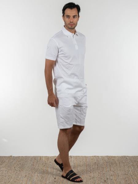 OVER-D Chino Βερμούδα OE1S2S2S21 Λευκό OVER-D - 8