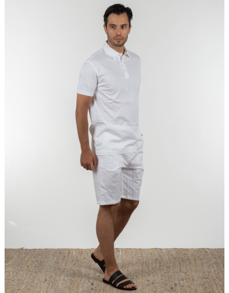 OVER-D Chino Bermuda OE1S2S2S21 White OVER-D - 8