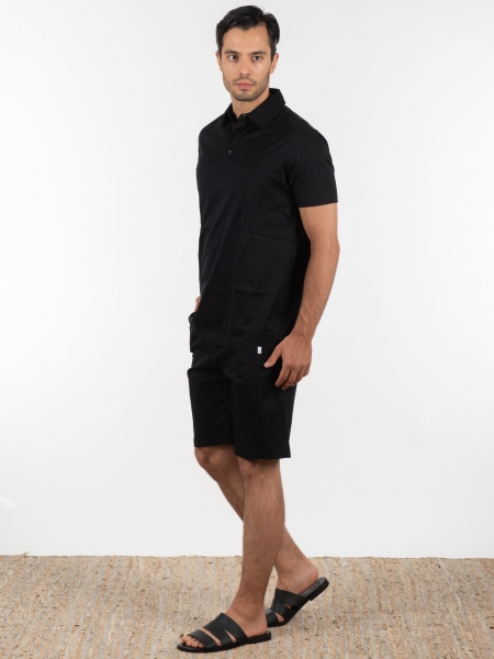 OVER-D Chino Βερμούδα OE1S2S2S21 Μαύρο OVER-D - 9