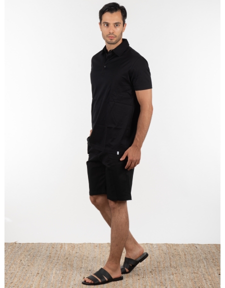 OVER-D Chino Βερμούδα OE1S2S2S21 Μαύρο OVER-D - 9