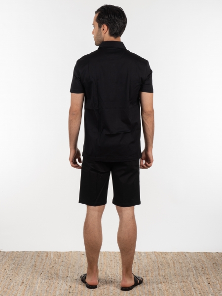OVER-D Chino Βερμούδα OE1S2S2S21 Μαύρο OVER-D - 7