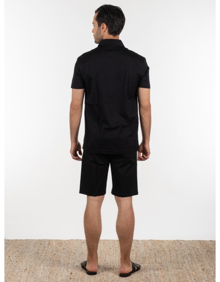 OVER-D Chino Βερμούδα OE1S2S2S21 Μαύρο OVER-D - 7