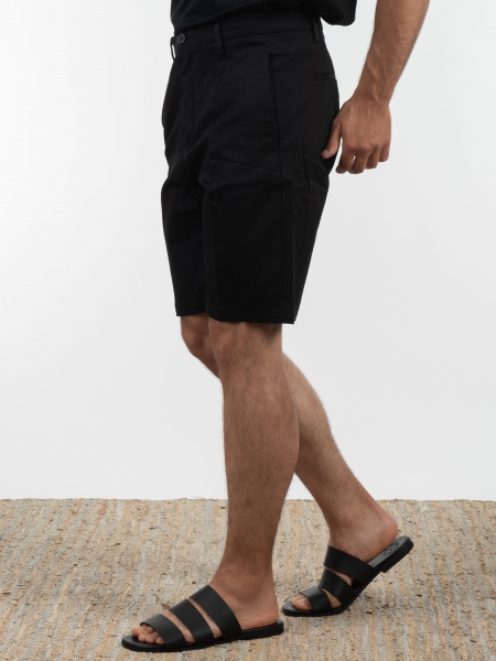 OVER-D Chino Βερμούδα OE1S2S2S21 Μαύρο OVER-D - 4