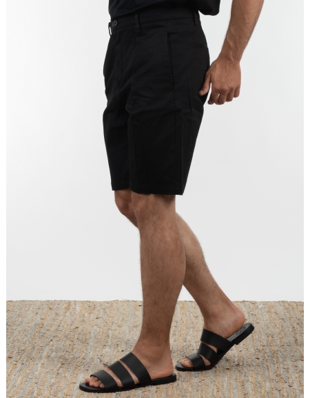 OVER-D Chino Βερμούδα OE1S2S2S21 Μαύρο OVER-D - 4
