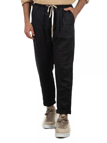 OVER-D Chino Παντελόνι OE1S2S2P28 Μαύρο OVER-D - 11