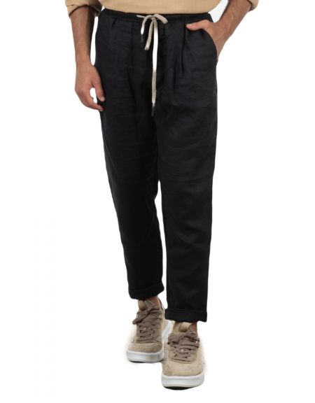 OVER-D Chino Παντελόνι OE1S2S2P28 Μαύρο OVER-D - 11