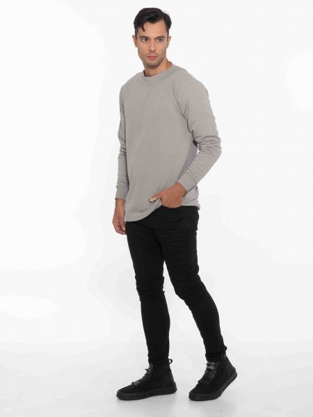 NINETEEN Sweatshirt X22-1046 Grey NINETEEN - 8