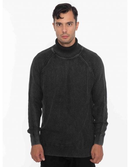 OVER-D Μπλούζα πλεκτή ζιβάγκο OC1F0W0M09 Μαύρο OVER-D - 10