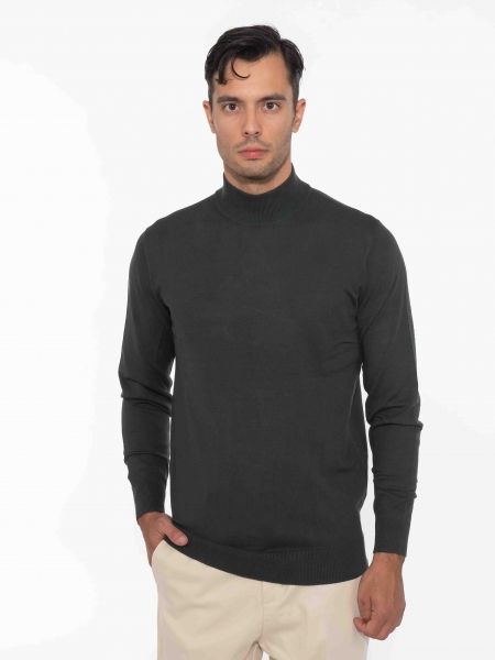 OVER-D Μπλούζα πλεκτή λουπέτο OC1F0W0M04 Κυπαρισσί OVER-D - 1