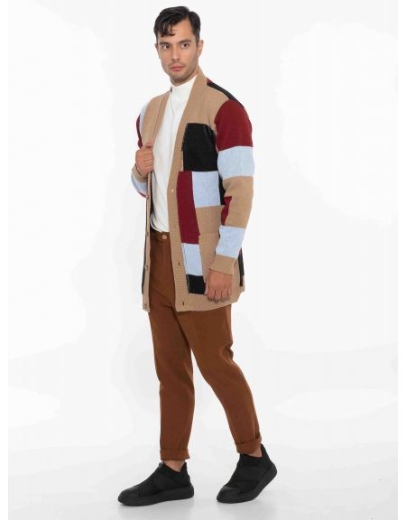 OVER-D Ζακέτα πλεκτή OE1F2W2M84 Πολύχρωμο OVER-D - 9