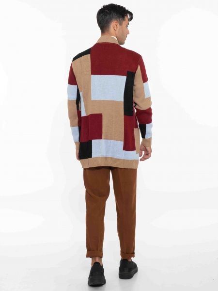 OVER-D Ζακέτα πλεκτή OE1F2W2M84 Πολύχρωμο OVER-D - 7