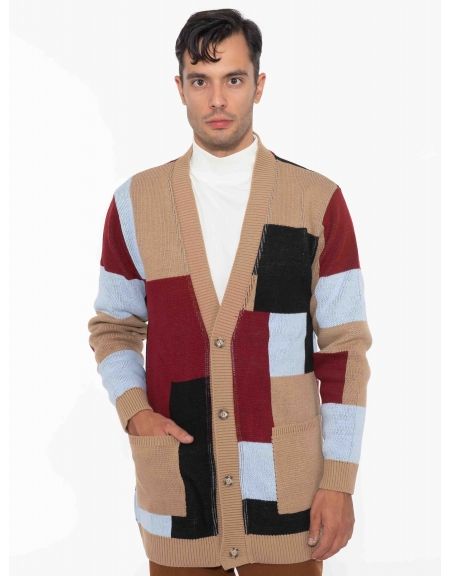 OVER-D Ζακέτα πλεκτή OE1F2W2M84 Πολύχρωμο OVER-D - 1