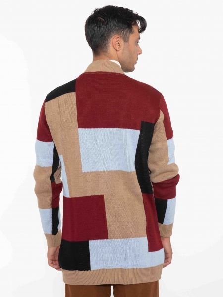 OVER-D Ζακέτα πλεκτή OE1F2W2M84 Πολύχρωμο OVER-D - 2