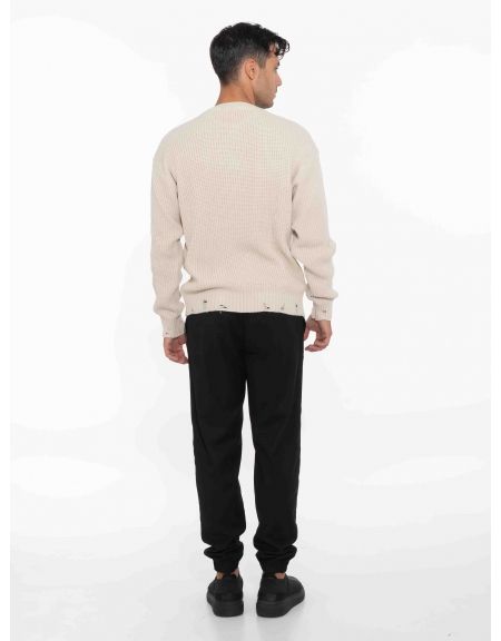 XAGON MAN Knitted blouse 2TXM203 Beige XAGON MAN - 7