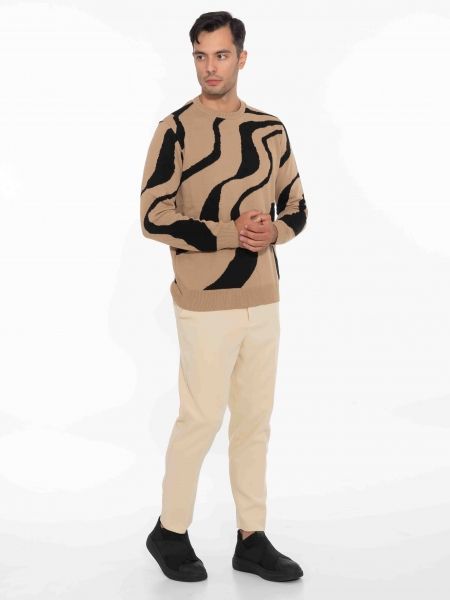 OVER-D Chino Παντελόνι κοτλέ OE1F2W2P17 Εκρού OVER-D - 7