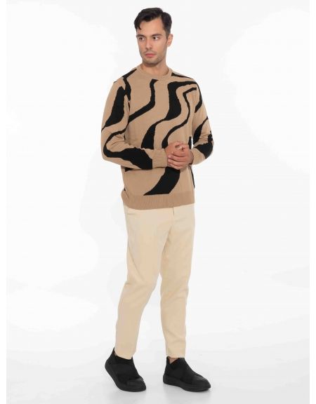 OVER-D Chino Παντελόνι κοτλέ OE1F2W2P17 Εκρού OVER-D - 7