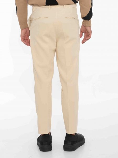 OVER-D Chino Παντελόνι κοτλέ OE1F2W2P17 Εκρού OVER-D - 2