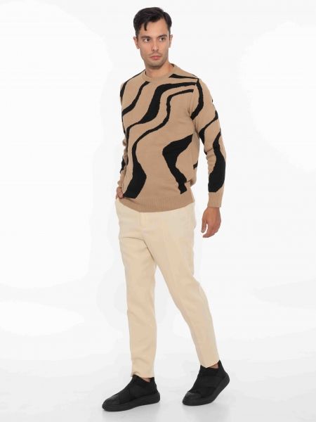 OVER-D Chino Παντελόνι κοτλέ OE1F2W2P17 Εκρού OVER-D - 8