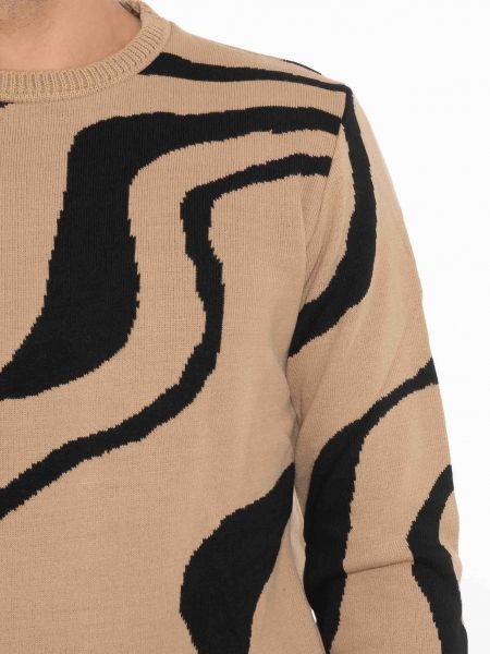 OVER-D Μπλούζα πλεκτή OE1F2W2M21 Ταμπά OVER-D - 5