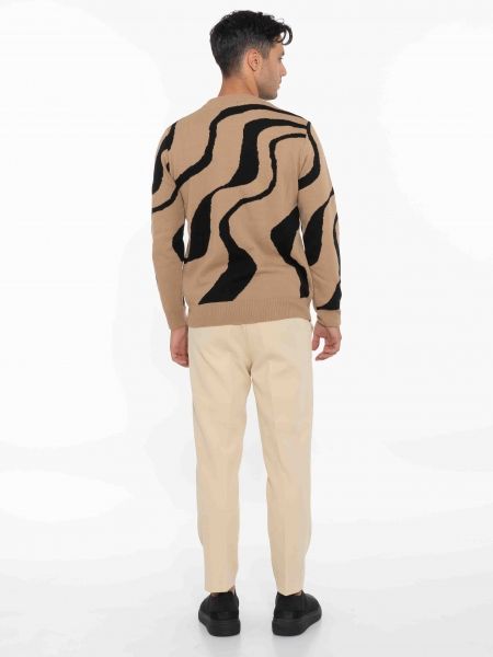 OVER-D Μπλούζα πλεκτή OE1F2W2M21 Ταμπά OVER-D - 8