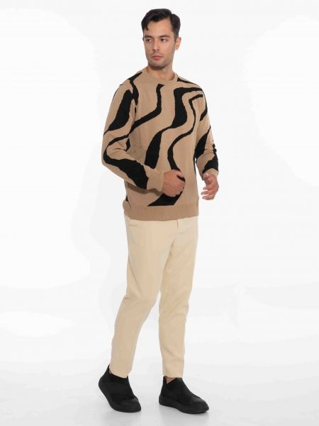 OVER-D Μπλούζα πλεκτή OE1F2W2M21 Ταμπά OVER-D - 9