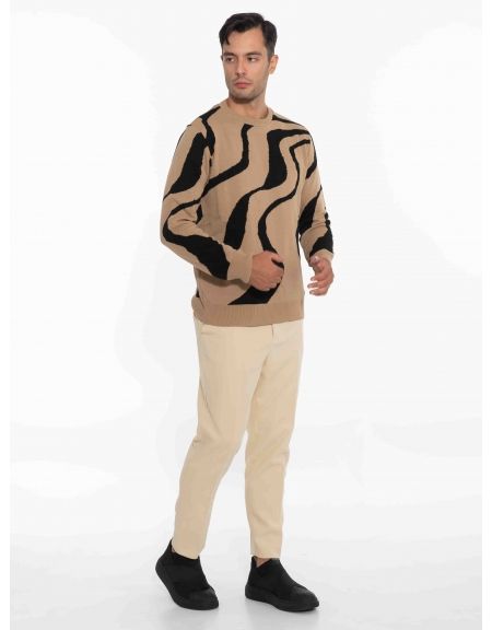 OVER-D Μπλούζα πλεκτή OE1F2W2M21 Ταμπά OVER-D - 9